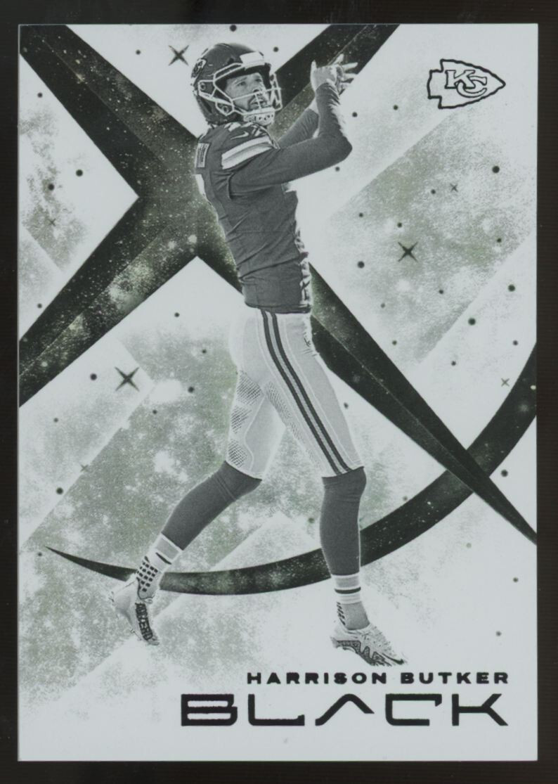 2024 Panini Black Harrison Butker White Night SSP #WN-HBR