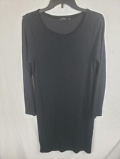 Apt.9 Black Women’s Ribbed Long Sleeve Dress Sz L