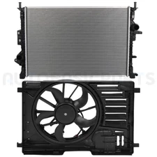 For 2014-2017 Ford Transit Connect 2.5L Front Side Radiator & Cooling Fan Kit