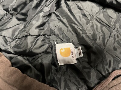 Vintage 90s Carhartt Brown Hoodie Workwear XL Jacket Zip Up Vintage 90s Carhartt Brown Hoodie Workwear XL Jacket Zip Up