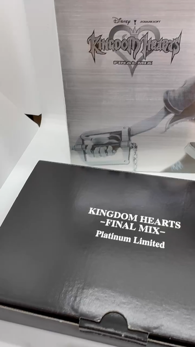 PS2 KINGDOM HEARTS FINAL MIX Platinum Limited Complete Set Japan