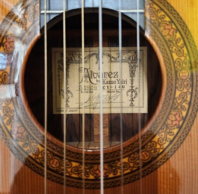 2009 Alvarez K.Yairi CY140 Grand Concert Master Classical