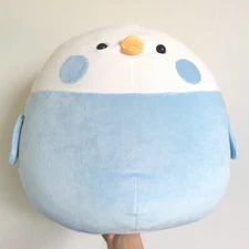 Furyu Mofupiyo San Big Plush / Stuffed Toy - Blue Budgerigar / Budgie