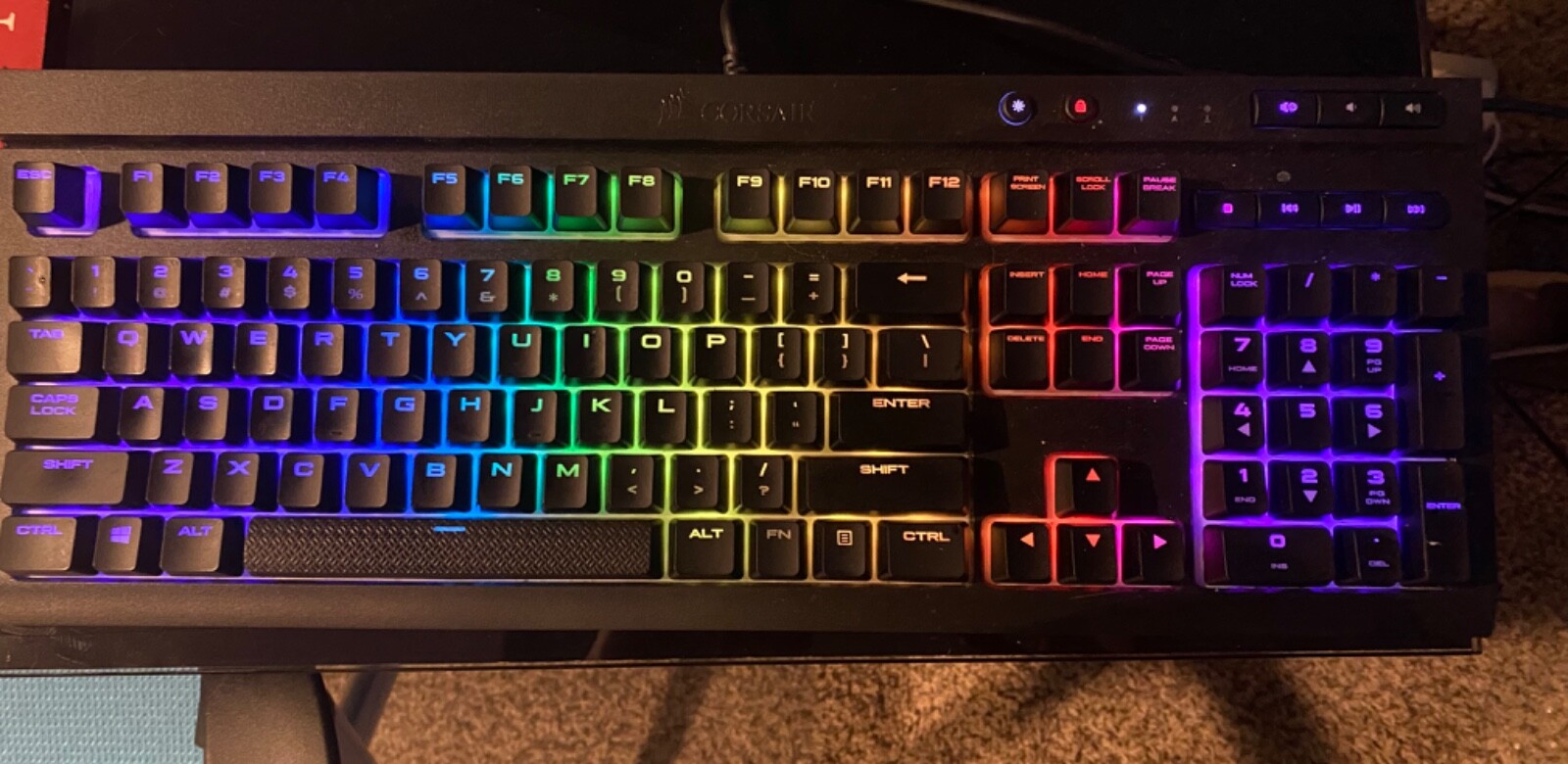 Corsair K68 RGB (CH9102010NA) Mechanical Gaming Keyboard