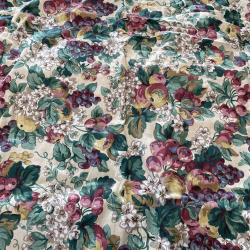 Laura Ashley Baumwolle Blumen King Kissen Schein Obst Rubens 24 x 40 One