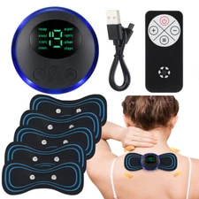 5Pcs Portable Mini Electric Neck Back Massager Pulse Muscle Massager Stimulator