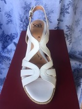 Comfortable Stylish Leather Women's Sandals By Soft. Free Same Day Shipping.