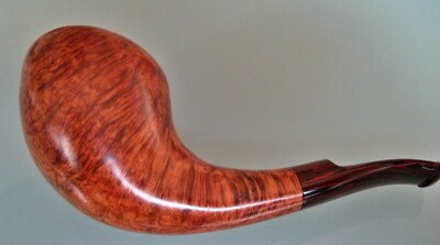 Klaus Hahn Pfeife Pipe Pipa  -tolle Maserung- *XXL HORN* neuwertig & oFi - 90g