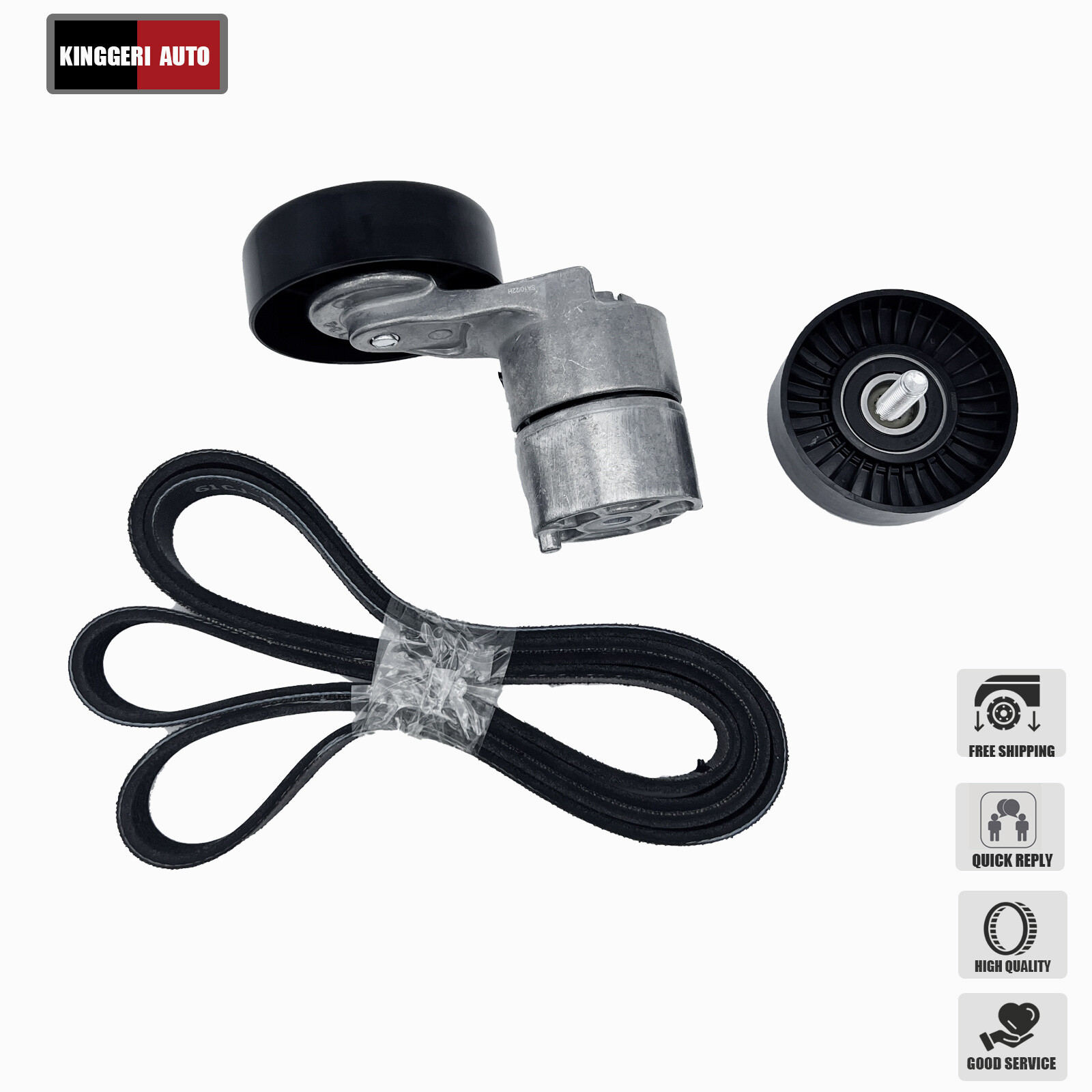 KIA Magentis Optima Rondo Santa Fe 2.7L Serpentine Belt Tensioner Pulley Replacement Kit