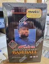 1992 Pinnacle S2 Baseball Factory Sealed Super Pack Wax Box 36 Packs Free Ship