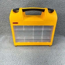 Keter 14" Parts Tool Organizer Foam Insert Latching Tool Box Storage Bin