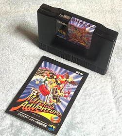 Neo Geo SNK  MIRACLE ADVENTURE / SPINMASTER  Neogeo  AES