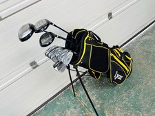Mens R/H Knight Full Golf Clubs set, Irons, Driver, Woods, Putter, Bag