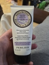 PERLIER Shea Butter Moisturizing Hand Cream Lavender Extract 3.3 oz New Sealed