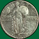 1929-D Standing Liberty Quarter Choice Very Fine VF+/XF Coin #41262