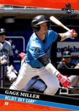 GAGE MILLER 2025 Choice Beloit Sky Carp #23 Alabama Crimson Tide Marlins 🔥