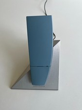 Bang & Olufsen B&O Beocom 6000 Blue Landline Telephone & Silver Pyramid Base