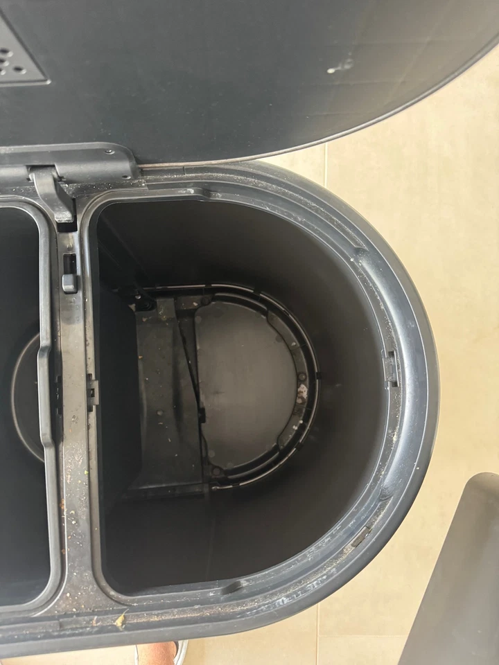 Wesco Multi Collector 2 Tret-Abfalltrenner 50 L 2x 25 Liter graphit matt - Bild 4 von 4