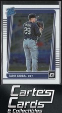 Tarik Skubal 2021 Panini Donruss Optic #79 Detroit Tigers RC Rated Rookie