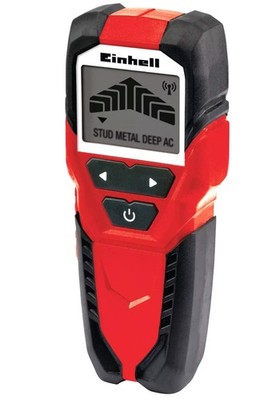 Einhell Digitaldetektor TC-MD 50 erkennt Kabel Metall Holz Bolzen batteriebetrieben