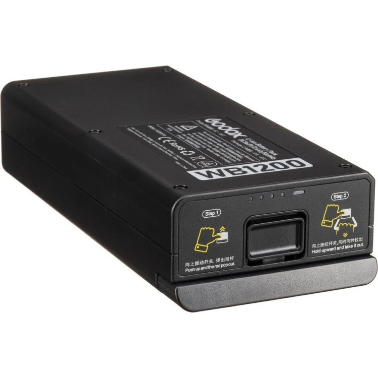 Аккумулятор GODOX 2600 мАч AD1200PRO - Изображение 2 из 4