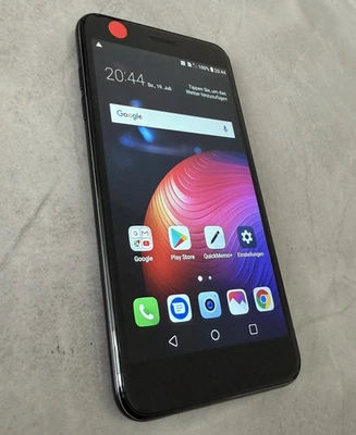 LG K11 LM-X410FG Smartphone Schwarz Android Fingerabdrucksensor Top Zustand 16GB - Bild 1 von 4