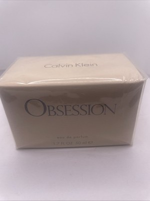 OBSESSION BY CALVIN KLEIN 50ML EDP VINTAGE SPLASH (NEW WITH BOX & SEALED)