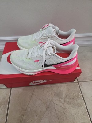 Nike Structure 25 Womans Sail Hyper Pink Size 7