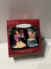 Hallmark Keepsake Snow White And The Seven Dwarfs Ornament Anniversary Disney