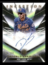 2023 Bowman Inception #BPA-DS Dangelo Sarmiento Mets Auto #/200 Autographs