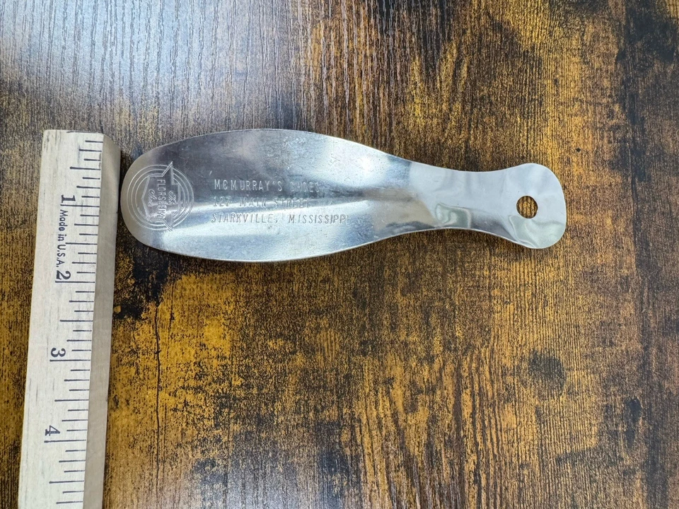 "Cuerno de zapato McMurray's vintage 7"" publicidad Starkville Mississippi Florsheim" Foto 4 de 4