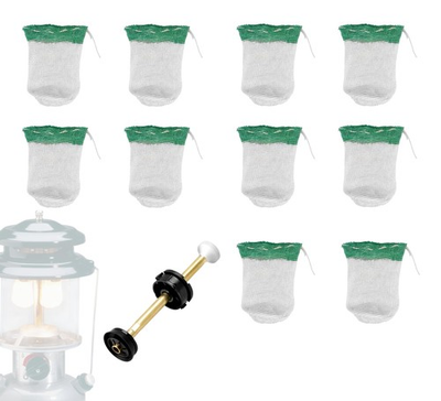 #ad Lantern Pump Repair Kit amp; 10 Pack #21 Replacement Mantles for Coleman Lanterns $19.81