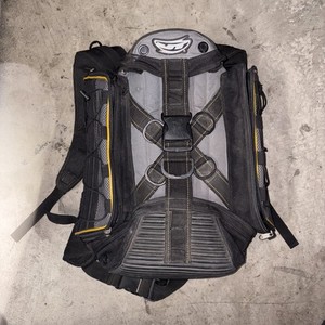 JT PAINTBALL GEAR YELLOW / BLACK BACKPACK - CARRY BAG  - EQUIPMENT CASE