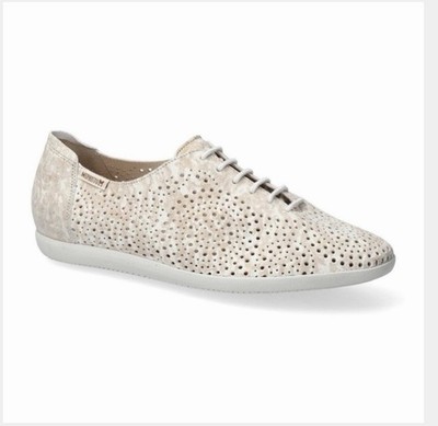 Women s MEPHISTO Katie Sun Comfortable Walking Shoes In Light Sand Size 7 US