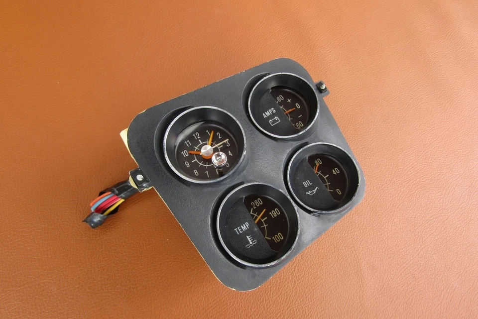 AMX Concord Hornet 1975-1980 bonito cuadro de instrumentos AMC Rally Gauge original Foto 2 de 4