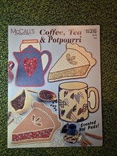 McCall's Creates Coffee, Tea  Potpourri Scented Hot Pads, 15316, 1996
