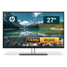 HP E27q G4 27 Zoll Monitor 2560x1440 IPS schwarz HDMI VGA DP USB 3.0