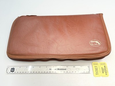 Factory vintage Dan Wesson 15-2 brown rug pouch case .357 6'' 300395
