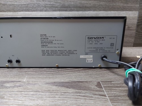 Cassettiera doppia vintage Genexxa Sct-38 - Foto 5 di 8