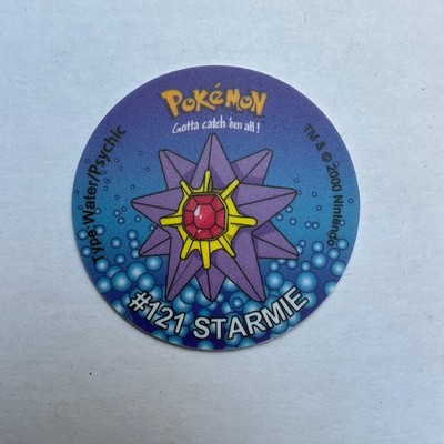 #121 Starmie Pokemon Taz Tazo Chip Pog Nintendo Cheetos Lays Pokémon