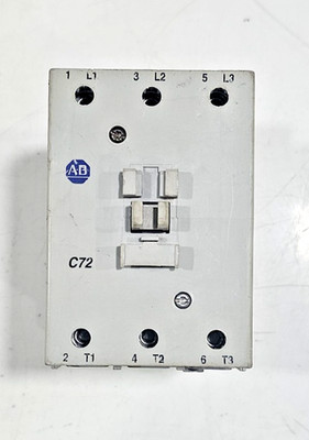 ALLEN BRADLEY 100-C72*00 SER B CONTACTOR 100A 50HP 3P COIL230VAC 50/60Hz
