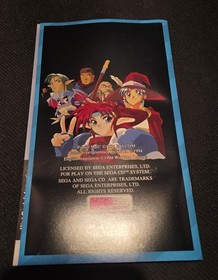 Popful Mail (Sega CD, 1995) CIB w/Manual, Registration, Foam