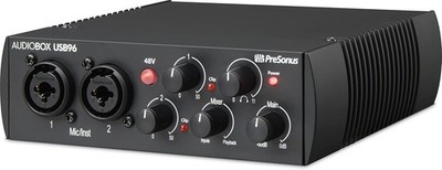 PreSonus AudioBox 96 - USB-Audio-Interface, für Aufnahme, Streaming, Podcasting 
