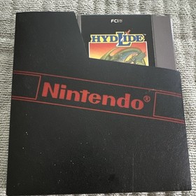 Hydlide NES Nintendo Entertainment System Game Cartridge & sleeve  