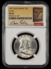 1962 Franklin Half Dollar NGC MS64 Bugs Bunny Bill Fivaz Signature Label