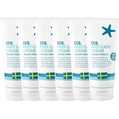 CCS Professional Foot Care Cream 6 x 175ml
