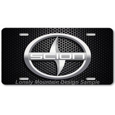 Classic Car Toyota Scion Logo FLAT Aluminum N...