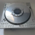 Technics SL-DZ1200 Digital Turntable CD SD Audio Player Silver w/ Manual Japan