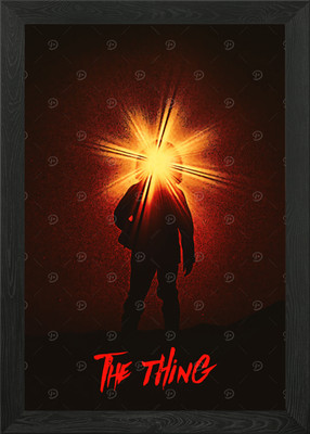The Thing Poster Gerahmt Wandbild Poster Leinwanddruck Bild