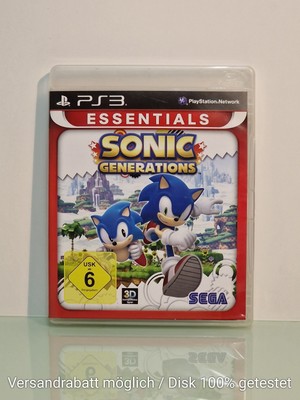 Sonic Generations Zustand gut CIB OVP Sony PlayStation 3 PS3 
